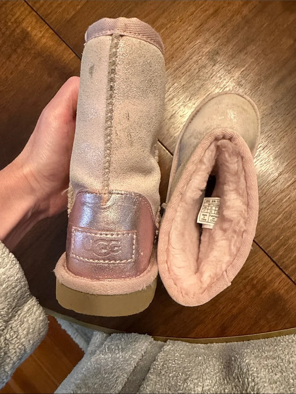 UGG soft suede